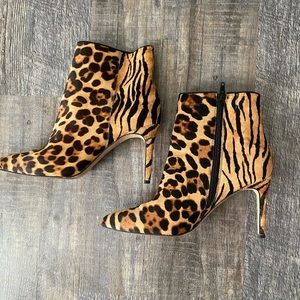 ALDO Leopard print 2.5 inch heels. Brand new worn 1 time